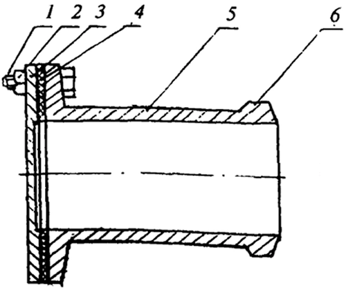 Заглушка чугунная Россия прямая Ду50 для внутренней канализации ГОСТ 6942-98