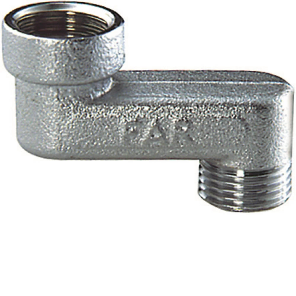 Эксцентрик латунный FAR FC 5560 3/8″x3/8″ Ду12x12 Ру10 Длина – 2 см, НР-ВР хромированный