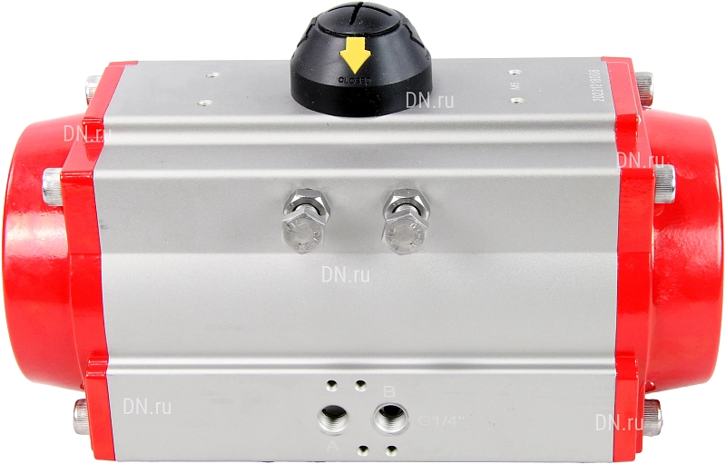 Пневмопривод PA-SA-065 с возвратными пружинами, ISO-фланец F05/F07, квадрат 14