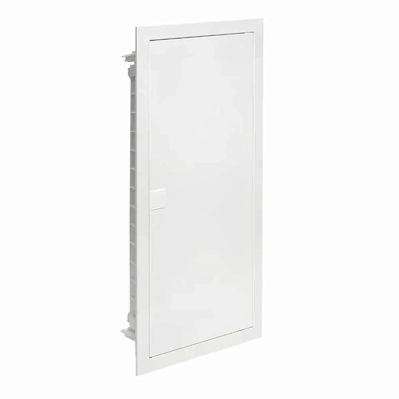 Щит распределительный EKF PROxima Nova силовой на 48 модулей, встраиваемый, IP40, корпус – пластик, дверь – металл, цвет белый nv-pb-md-4
